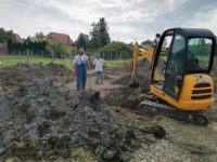 Alapozás a földfelszínig - Balatonmáriafürdő, Keller Családi Ház 2018-09-19