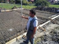 Készen van a hajnalba nyúló alapozás - Keller Családi Ház, Balatonmáriafürdő 2018-09-22