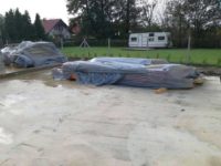 SIP panelek eső elleni védelme - KELLER CSALÁDI HÁZ, Balatonmáriafürdő 2018-11-03